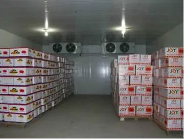 保鲜冷库的冻结及冷藏温度